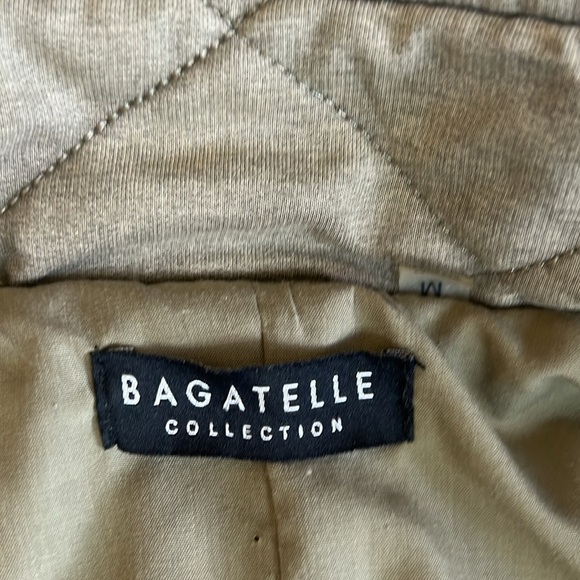Bagatelle Collection Quilted
French Terry Jacket
Women's  Sage Green Size M - Picture 13 of 15